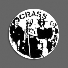 CRASS Bloody Revolutions - Badge 093