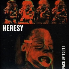 HERESY - Face Up To It LP (Ltd. Pink Vinyl)