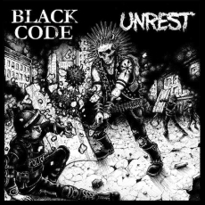 BLACK CODE / UNREST - Split LP (Col. Vinyl)
