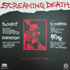 V/A - SCREAMING DEATH – 4 way split LP