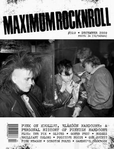 MAXIMUM ROCKNROLL - #319 / December 2009