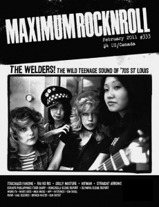 MAXIMUM ROCKNROLL - #333 / February 2011