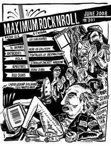 MAXIMUM ROCKNROLL - #301 / June 2008