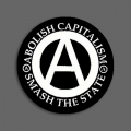 ANARCHY - Abolish Capitalism Badge 122