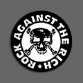 ROCK AGAINST THE RICH - Badge 140